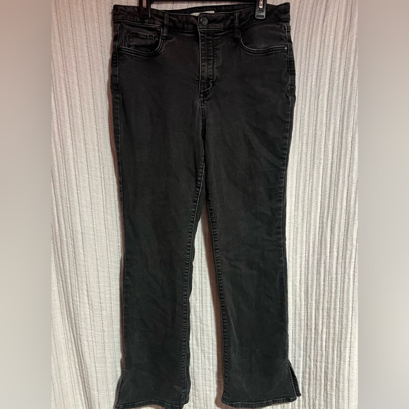 Nine West Denim - Nine West Faded Black Flare Jeans